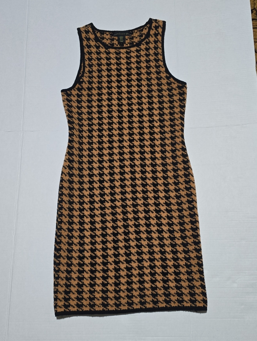 House of Harlow 1960 x REVOLVE Houndstooth Knit Tank Dress - Size XS